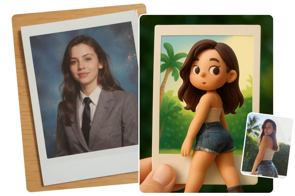 Turn Your Polaroid Pictures into Diverse Art Styles Turn Your Polaroid Pictures into Diverse Art Styles