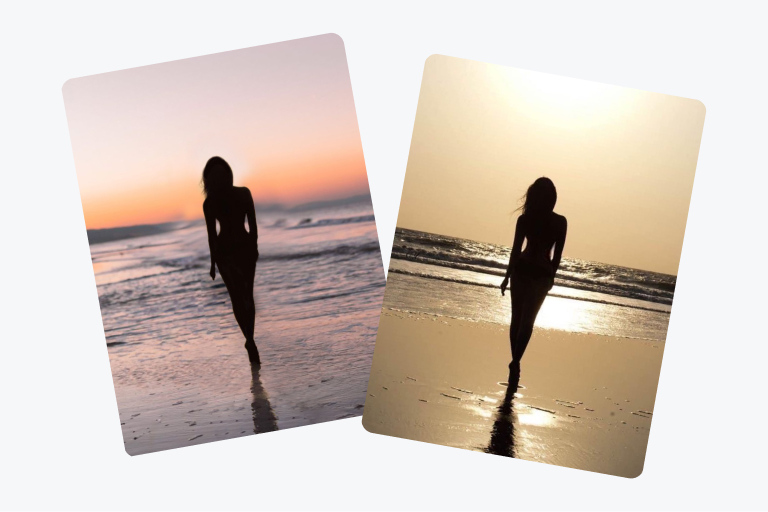 Personalize your Silhouette Photos with AI Backgrounds