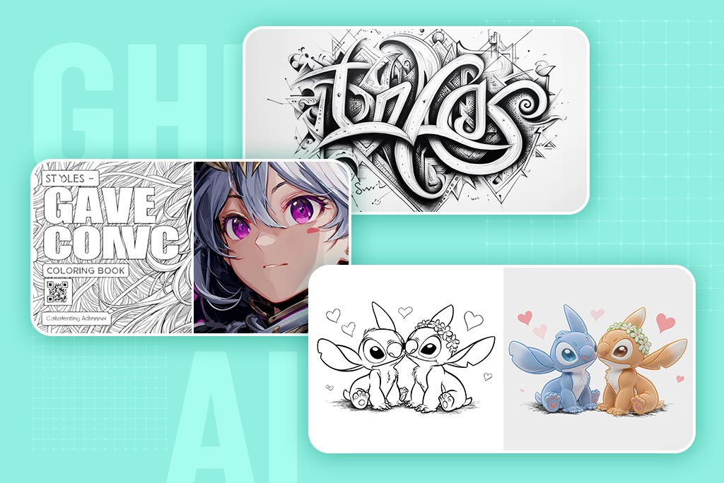 Create Printable Sketches—Posters, Coloring Pages, Tattoos