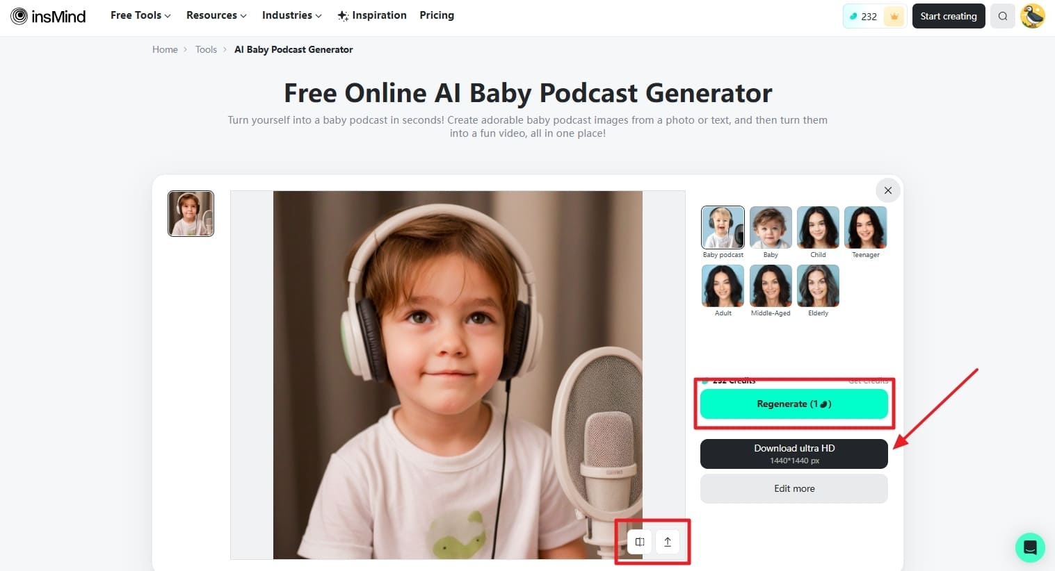Download or Regenerate Results