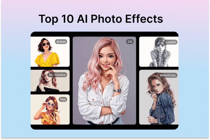 Top 10 AI Photo Effects Taking 2024 by Storm