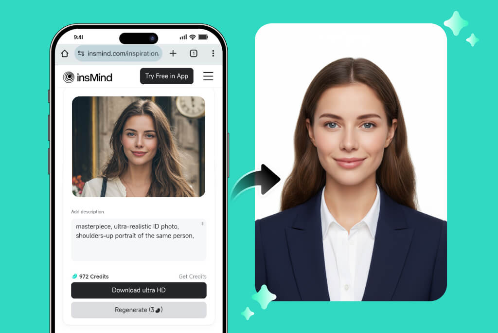 Generate ID Photos Anytime, Anywhere Generate ID Photos Anytime, Anywhere