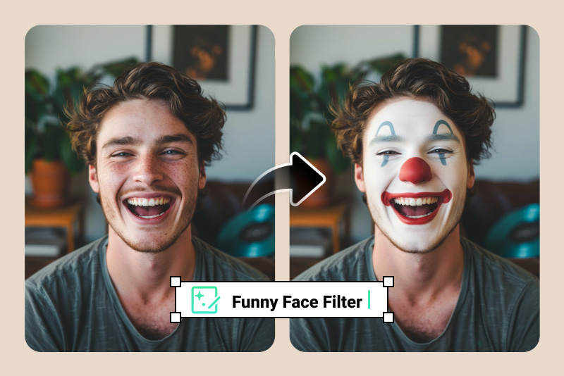 Clown Face Filter Clown Face Filter