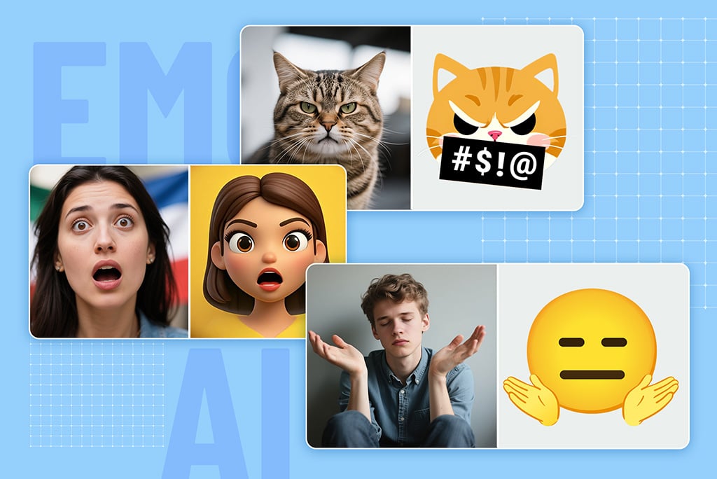 AI Emoji Generator: Turn Text or Photos into Emojis with One Click