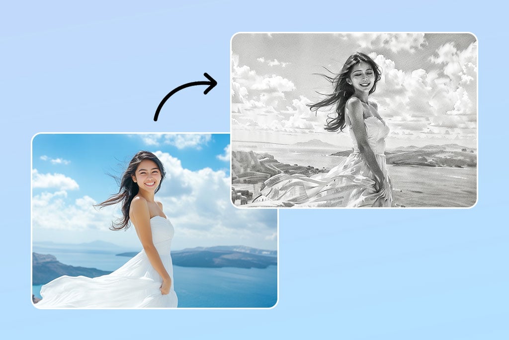 <p>It&nbsp;is&nbsp;very&nbsp;simple&nbsp;and&nbsp;efficient&nbsp;when&nbsp;it&nbsp;comes&nbsp;to&nbsp;converting&nbsp;photos&nbsp;with&nbsp;someone's&nbsp;portrait&nbsp;into&nbsp;a&nbsp;more&nbsp;detailed&nbsp;pencil&nbsp;sketch.&nbsp;Take&nbsp;attention&nbsp;from&nbsp;body&nbsp;features&nbsp;and&nbsp;poses&nbsp;towards&nbsp;face&nbsp;and&nbsp;facial&nbsp;expressions&nbsp;with&nbsp;an&nbsp;element&nbsp;of&nbsp;an&nbsp;artistically&nbsp;mastered&nbsp;artist.</p>