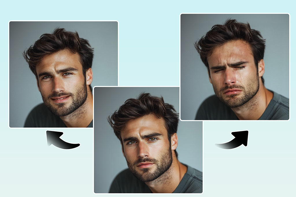 Alter Mood with Our AI Face Expression Changer