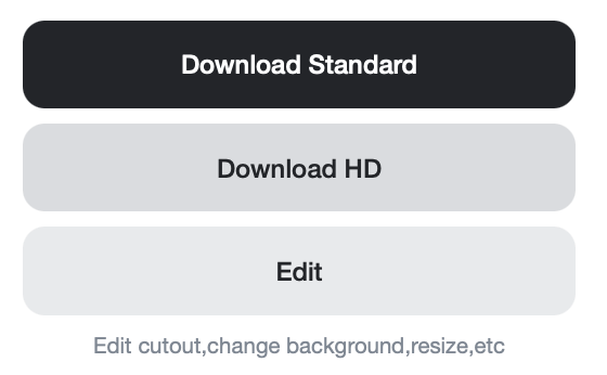 Save the final resized image output instantly using insMind tools.