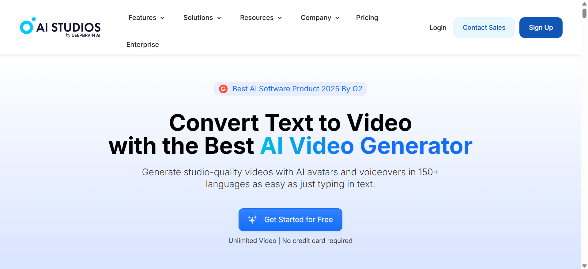 AI tool ideal for creating realistic training and explainer videos for businesses.