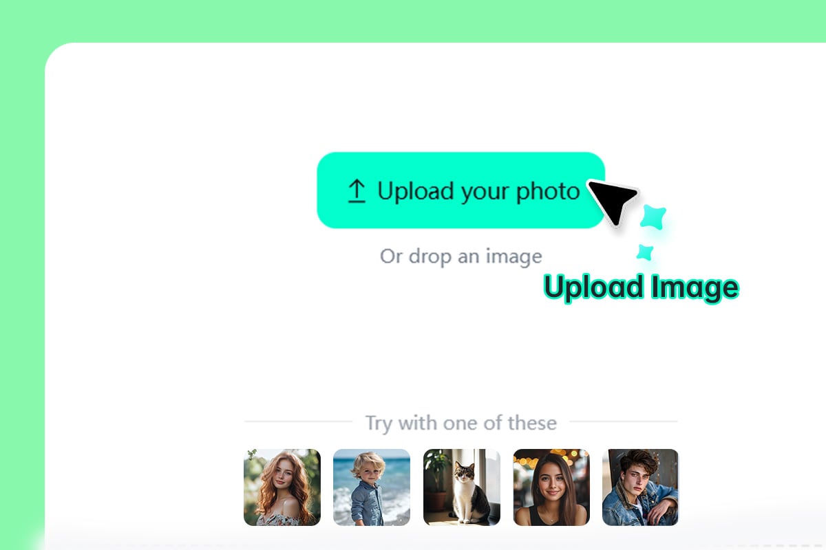 Step 1: Upload your photo