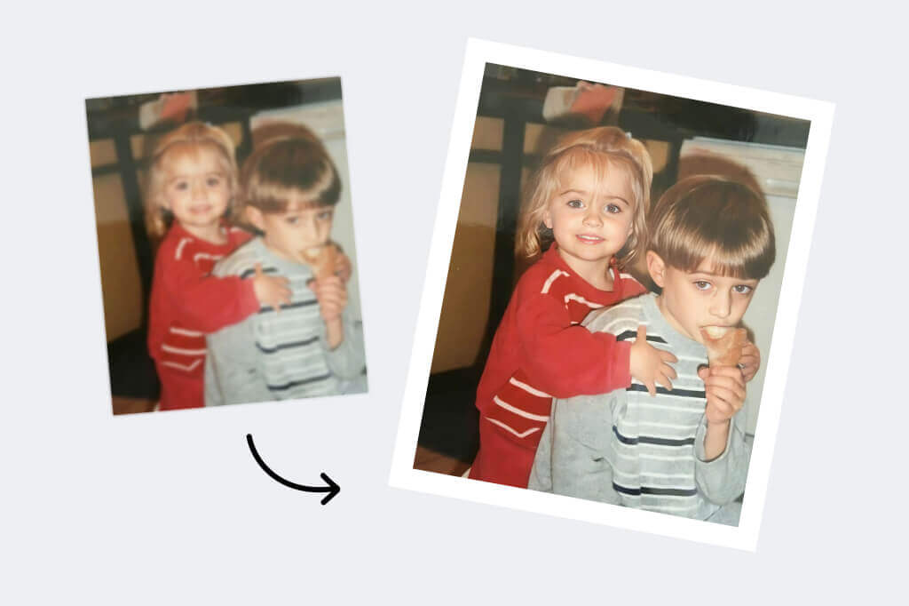 Restore Grainy Old Photos for High-Resolution Clarity