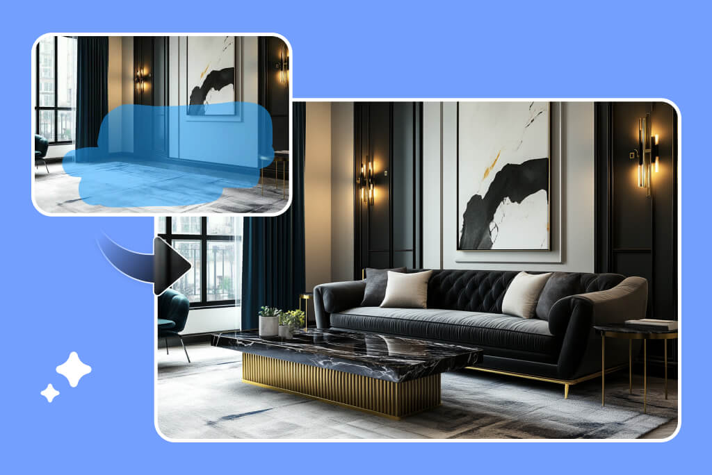 Add Virtual Furniture to Empty Rooms Using AI