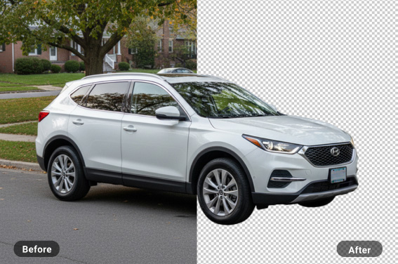 Car Background Removal: AI Vehicle Background Remover Online