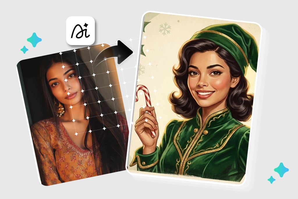 Transformez votre photo en elfe de Noël