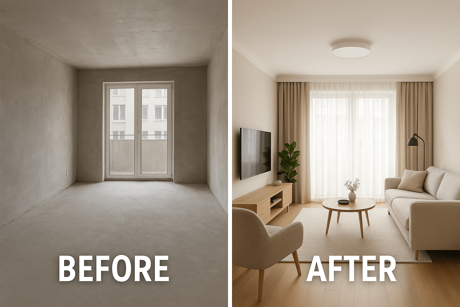 Compare skincare transformation using a clear, side-by-side image layout.