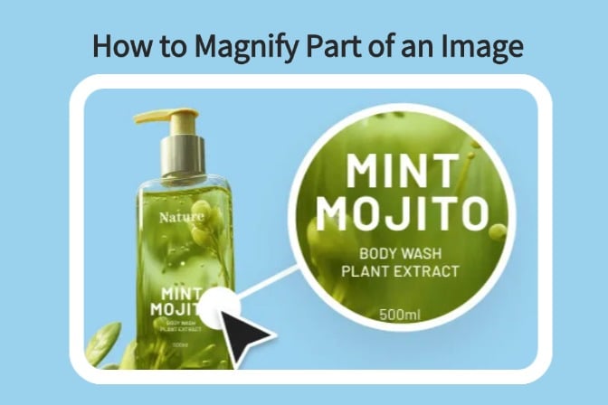 How to Magnify Part of an Image? Focus on What Matters