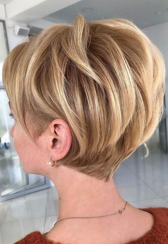thick hair bixie hairstyle