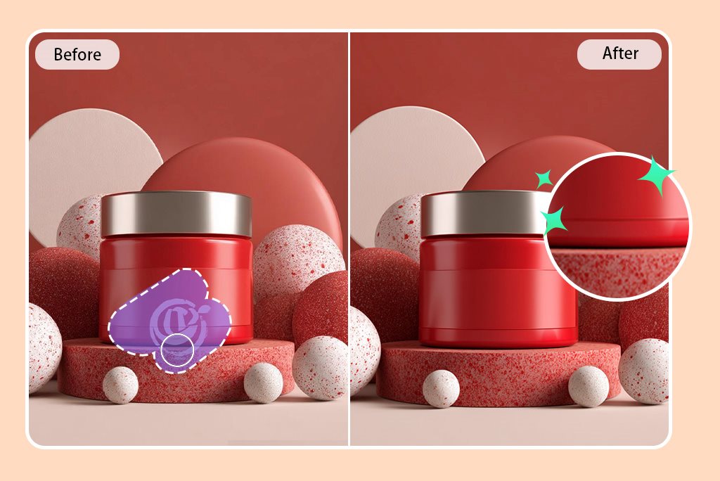Remove Stamp from Photo Instantly Online for Free