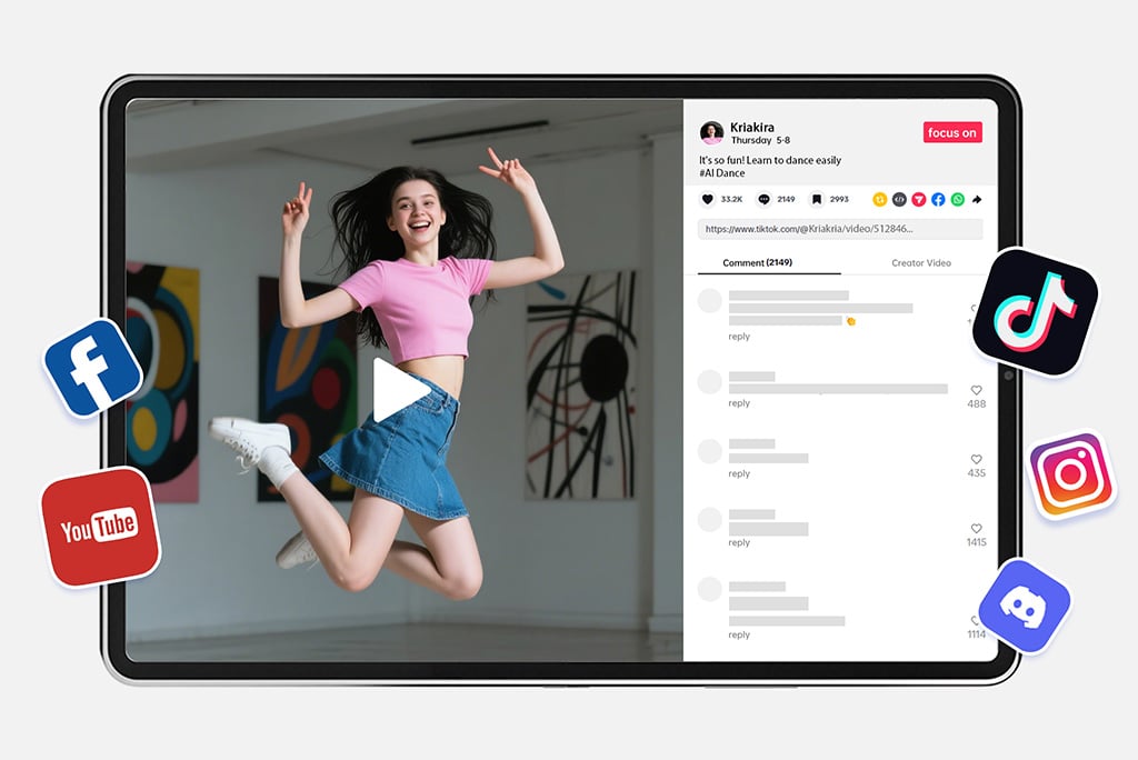 Create Viral AI Dance Animations for Social Media