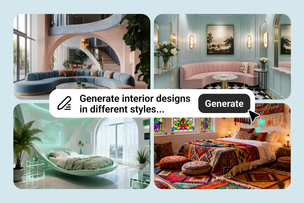 Generate Creative Interior Styles in Seconds with AI