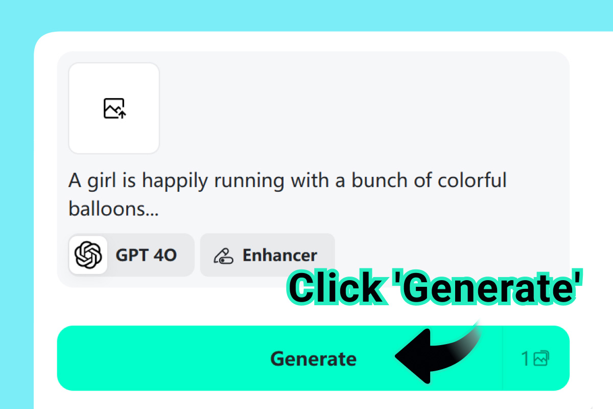 Click "Generate" Click "Generate"