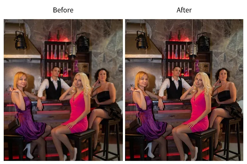 fixing social media photos with insMind AI Photo Blur Remover