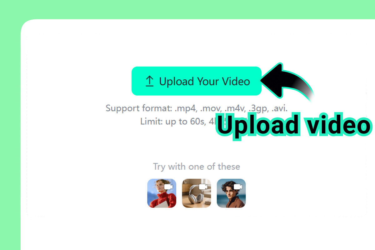 Step 1: Upload Your Blurry Video