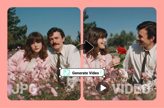 AI Rose Giving Video Generator