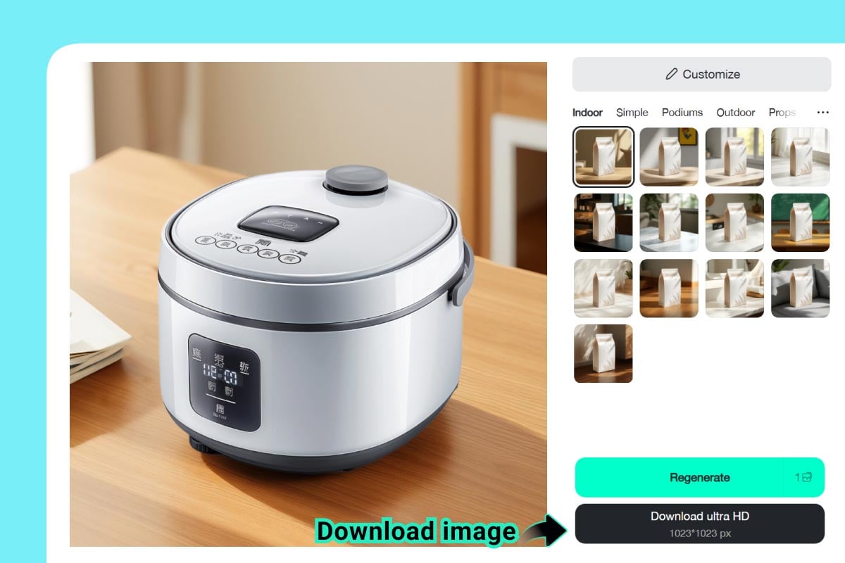 Generate the AI Background