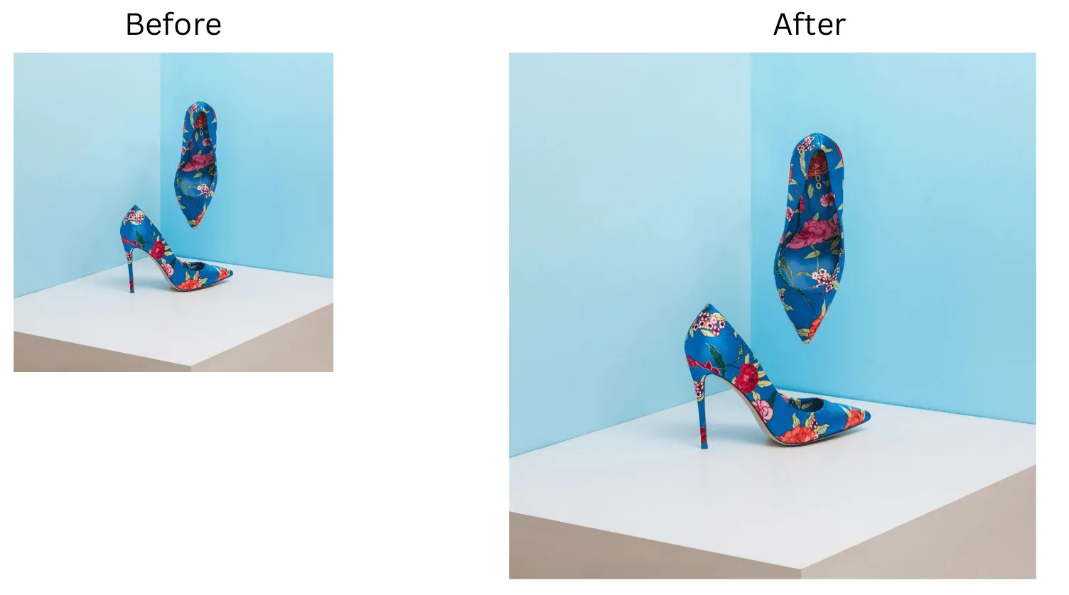 improving ecommerce product images with insMind AI Image Upscaler