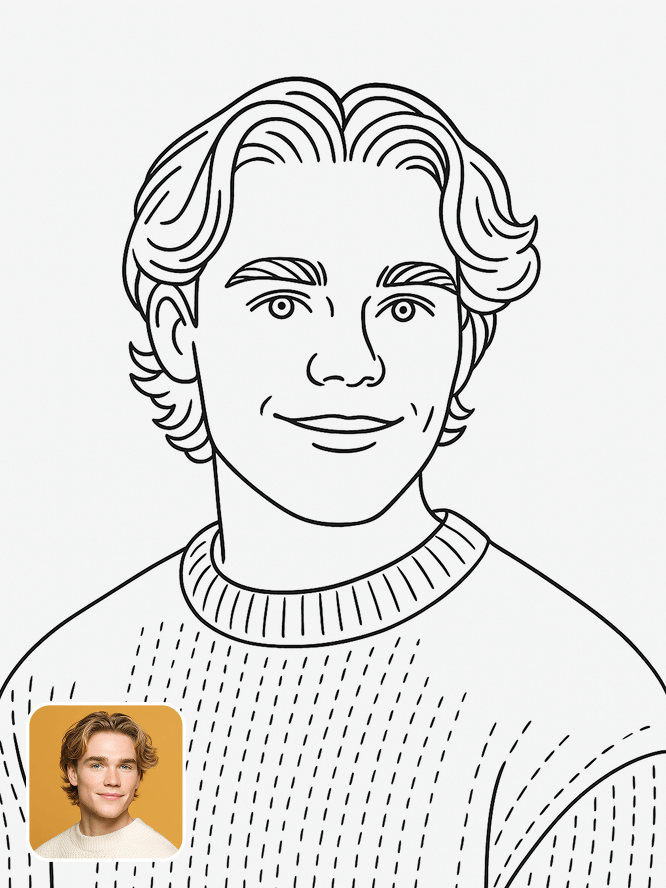 Photo to Line Drawing