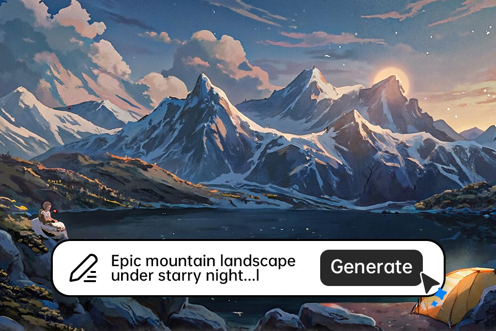 Create Realistic Landscapes from Just a Prompt