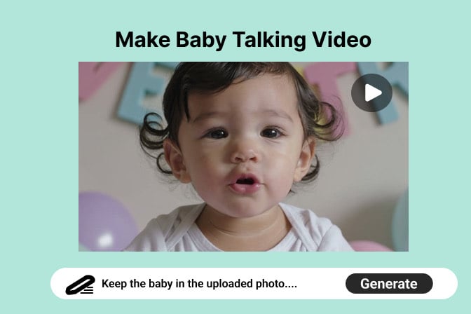 How to Create Cute Baby Talking Videos from Photos