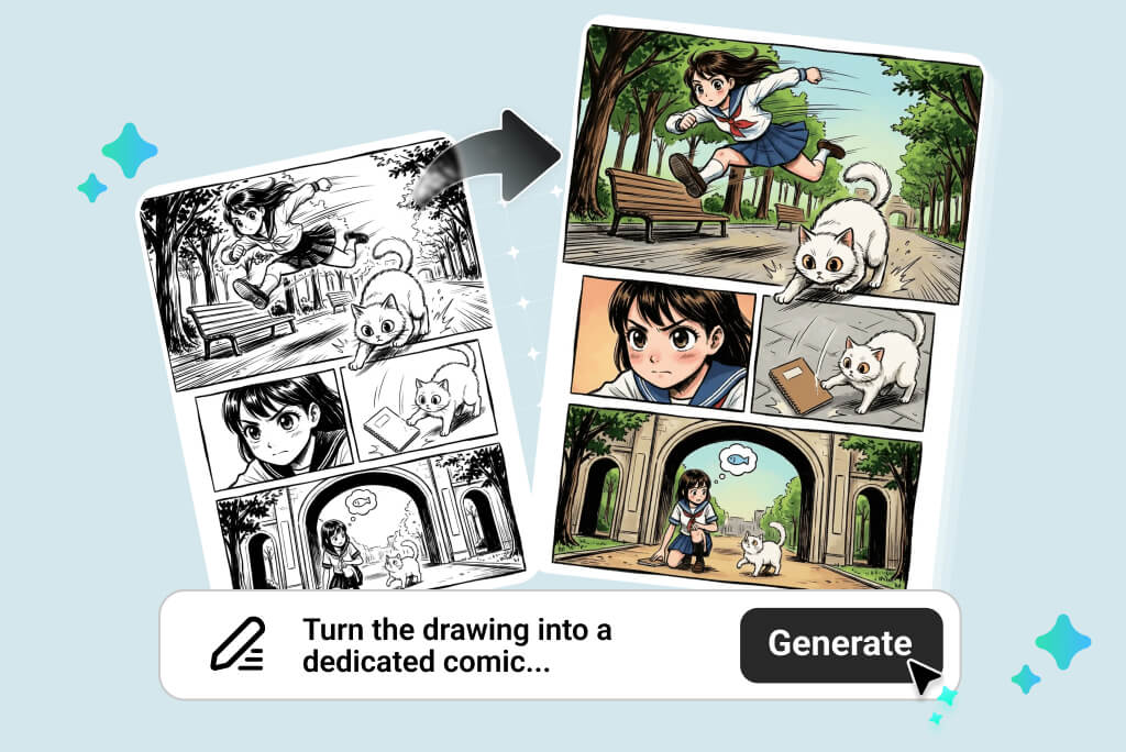 Turn Your Photo into Comics with AI Turn Your Photo into Comics with AI
