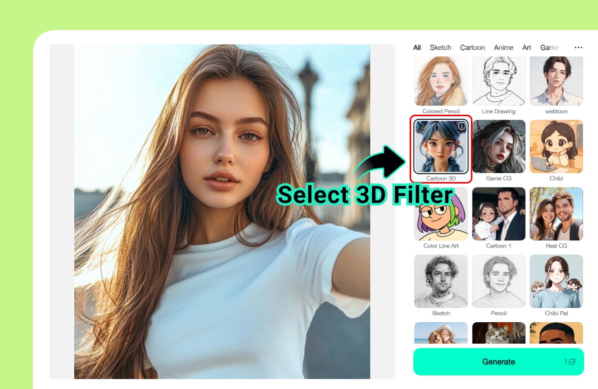 Step 2: Select a 3D model