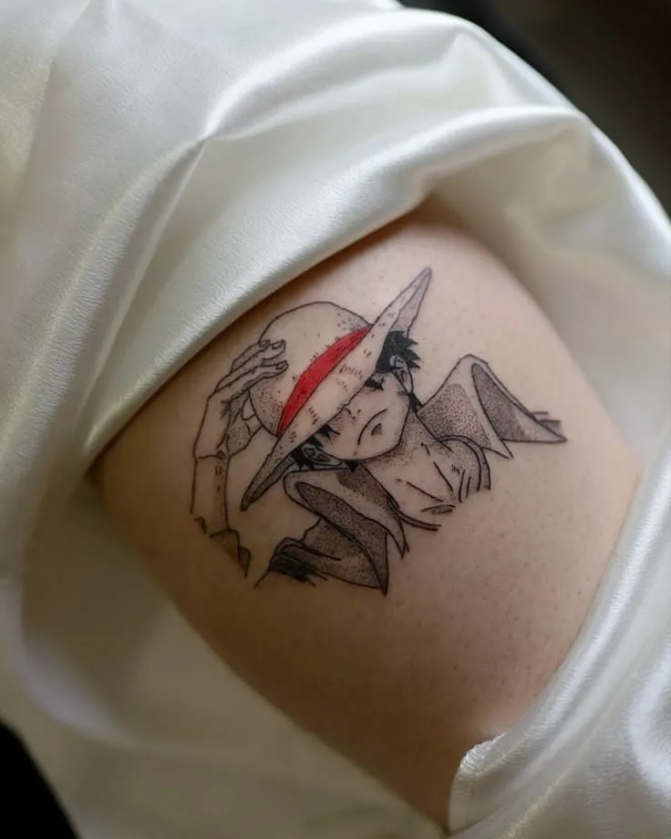 one piece tattoo idea