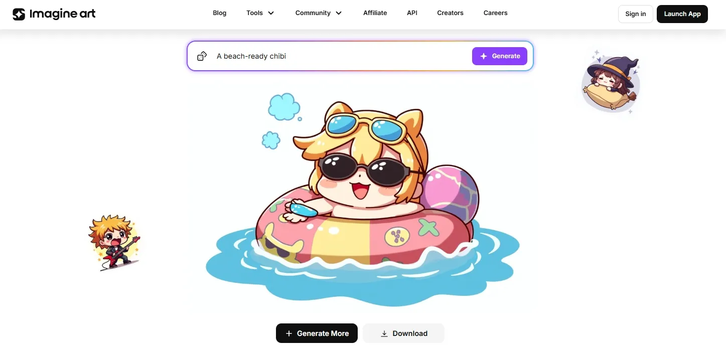 Imagine Art Chibi Generator