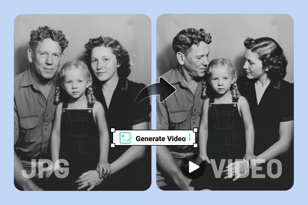 AI Old Photo Animation