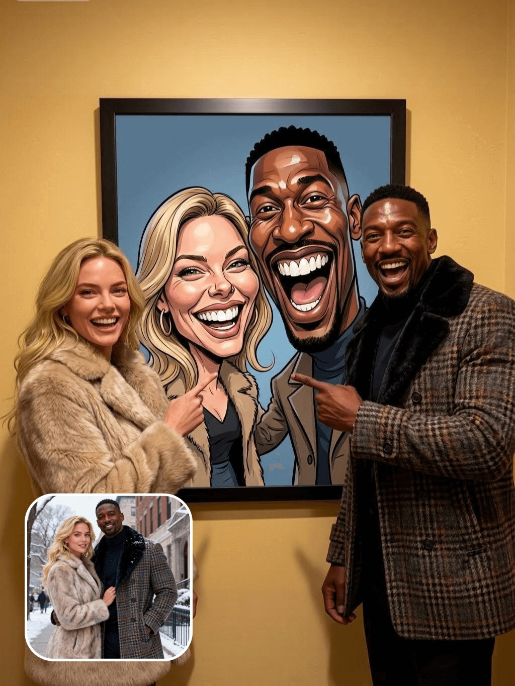 Avec notre art de la caricature