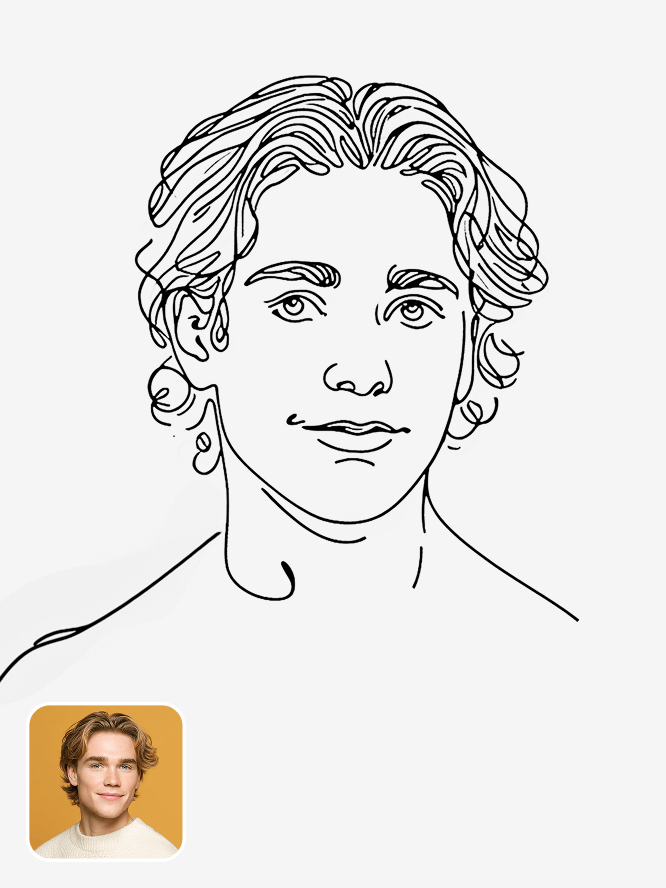 Photo to Line Drawing