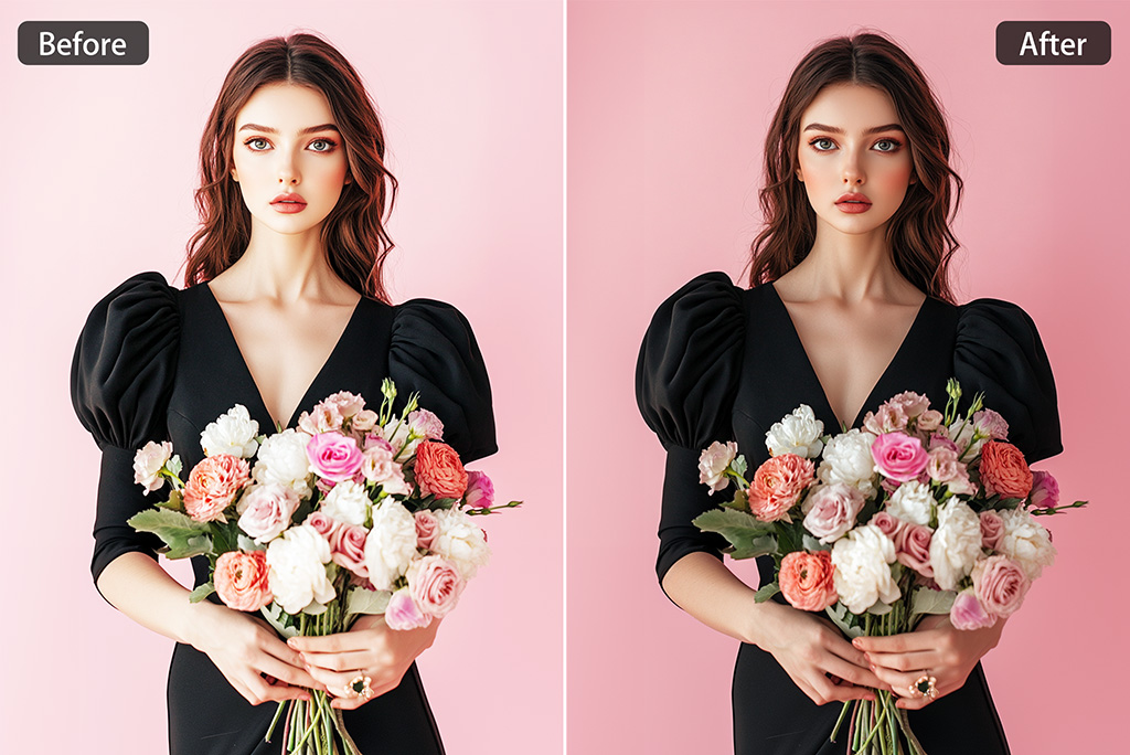 Fix High Contrast and Overexposure Photo with AI