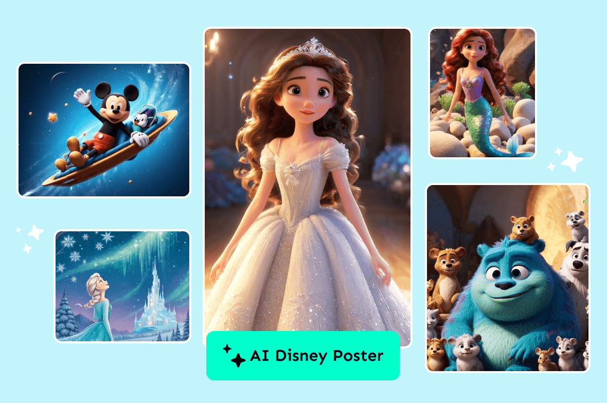 Free Online AI Disney Poster Generator from Text or Photo