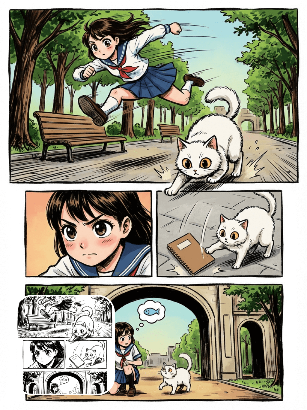 Раскрасить комикс