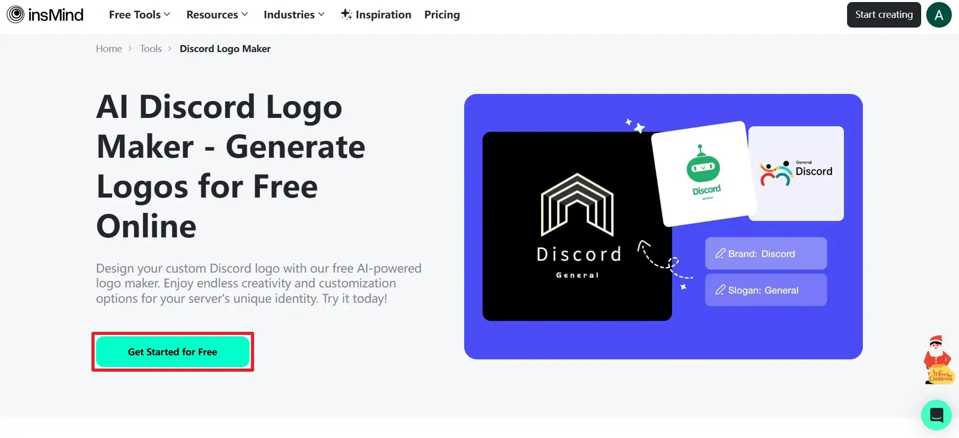 go to ai discord logo maker