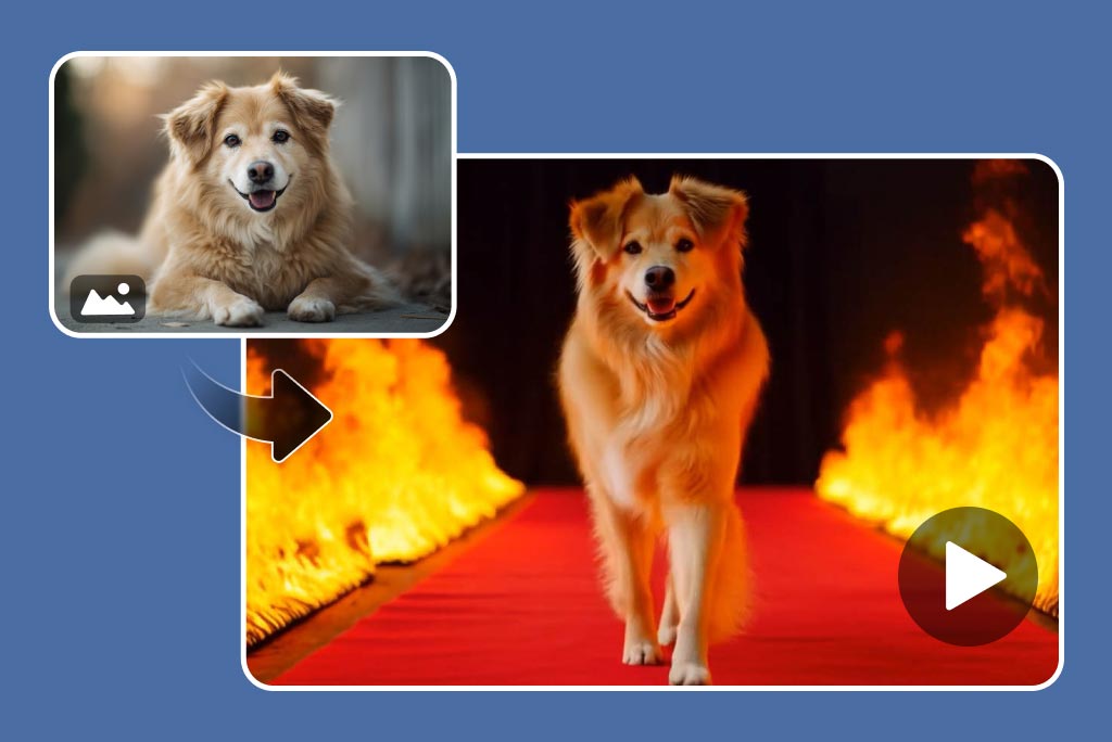 Transform Photos into Walking on Fire AI Videos