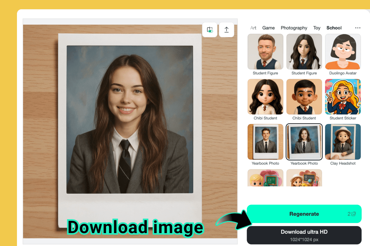 Step 4: Download the Photo