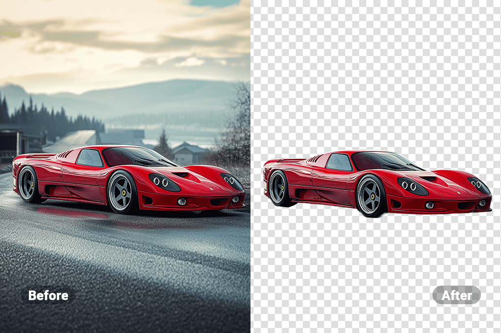 Are you a car company? Remove your car's background and showcase it engagingly with the best PNG maker in the market! 