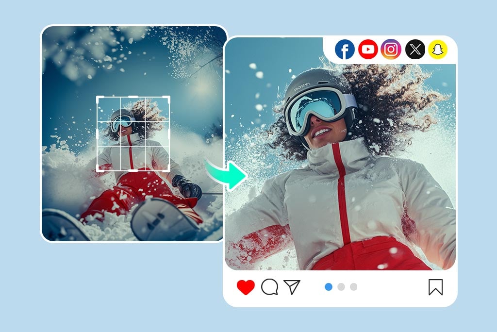 Crop Images for Social Media Effortlessly