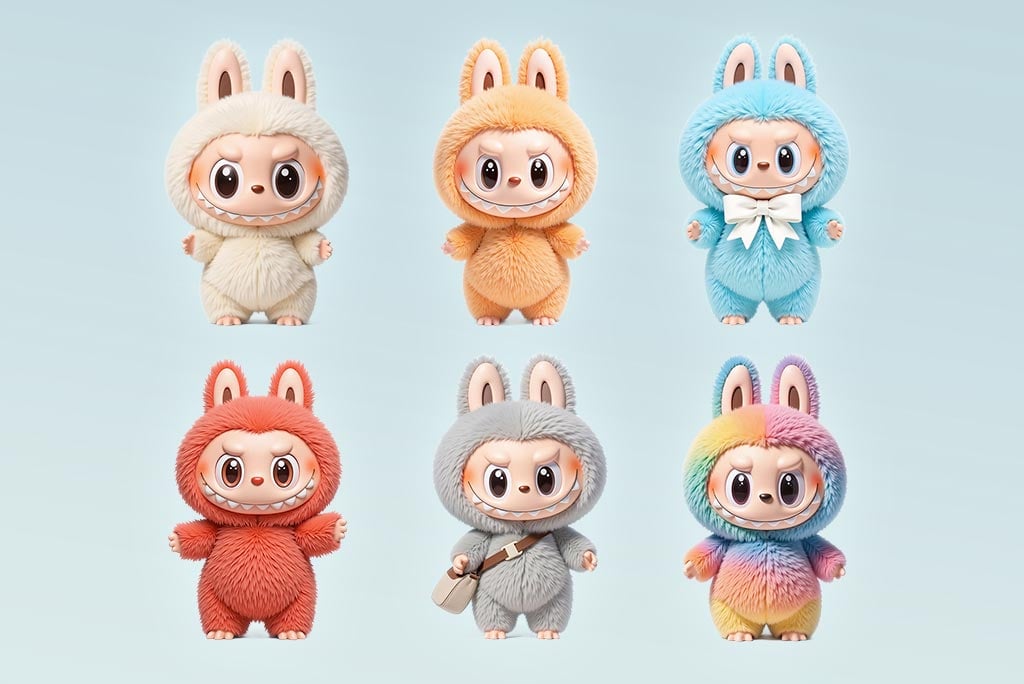 Build Your Own Labubu Blind Box Toy Series