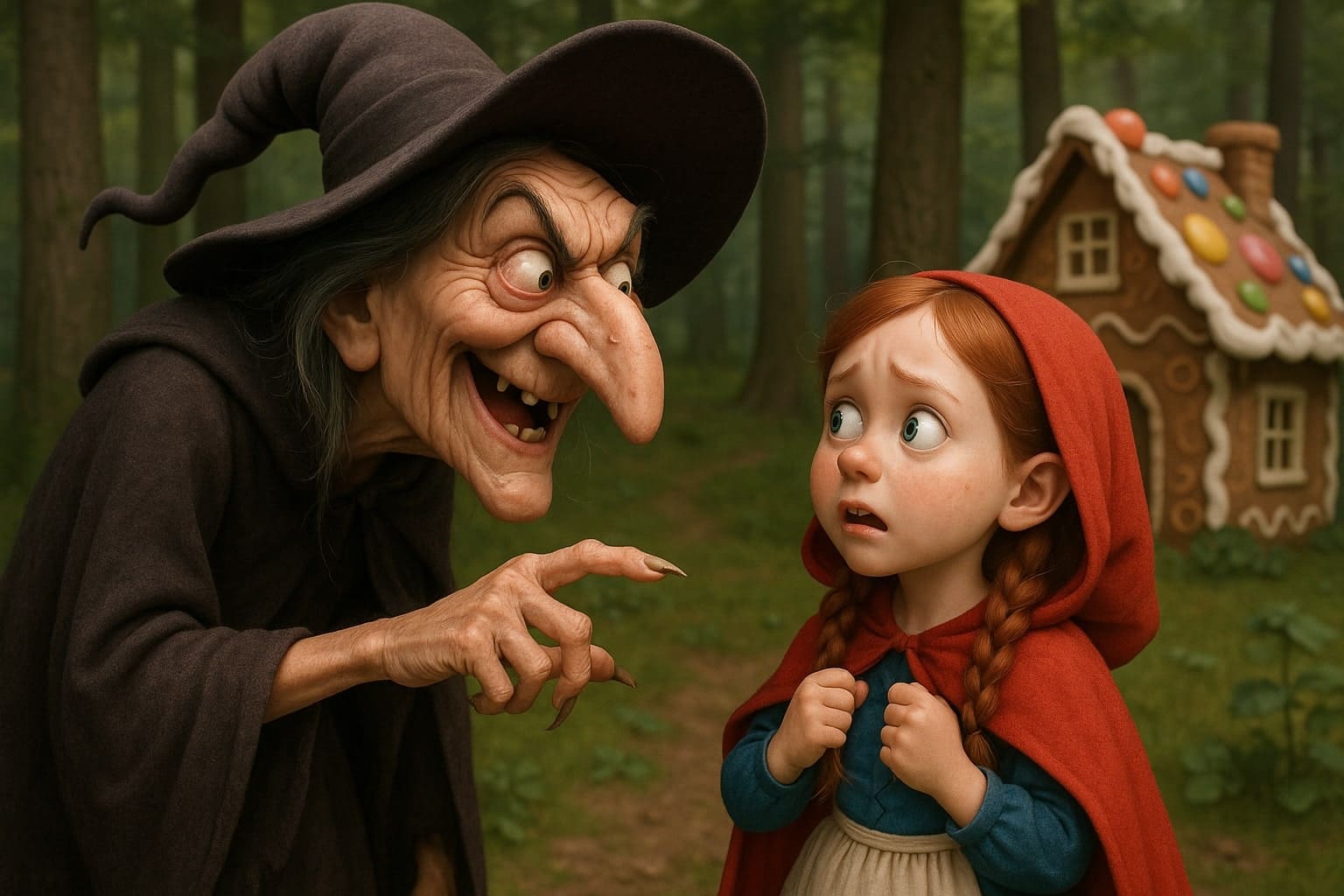 An image of creating caricatured fairy tales on insMind