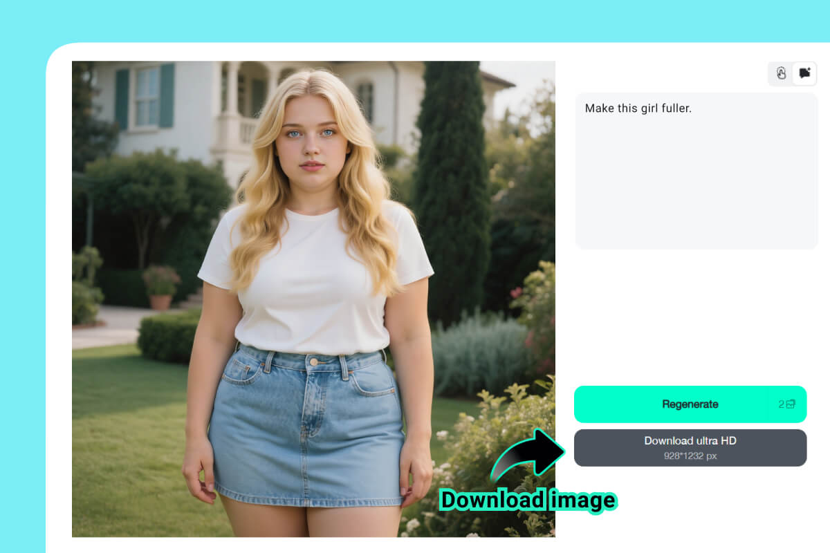 Generate a Fat Picture